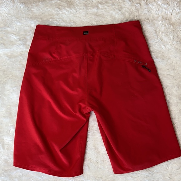 Quicksilver Red Velcro Tie Swimsuit - Picture 3 of 12